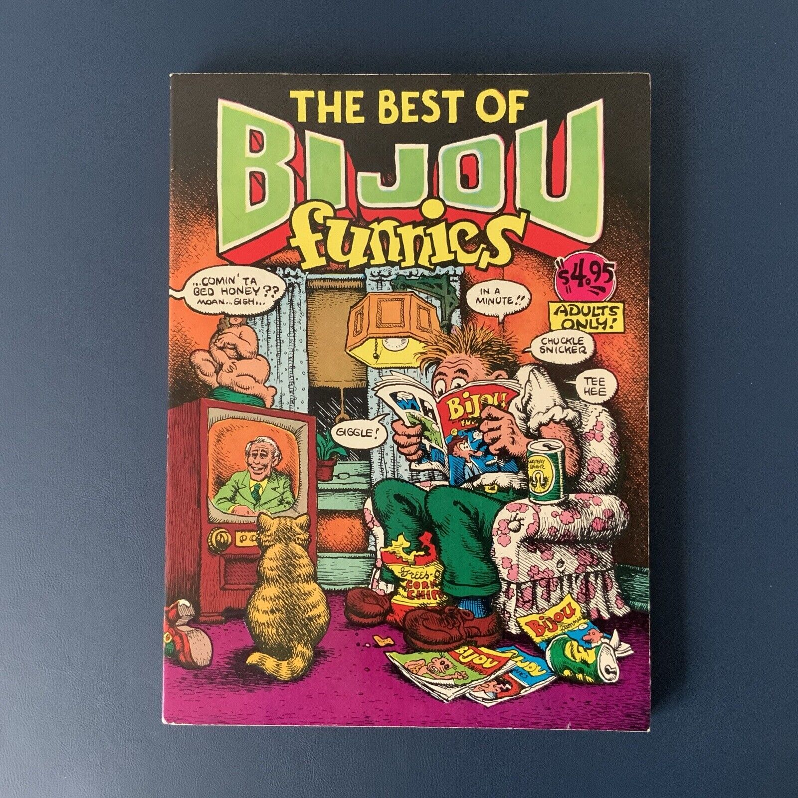 BEST OF BIJOU FUNNIES - APEX TREASURY OF UNDERGROUND Crumb COMICS 1981