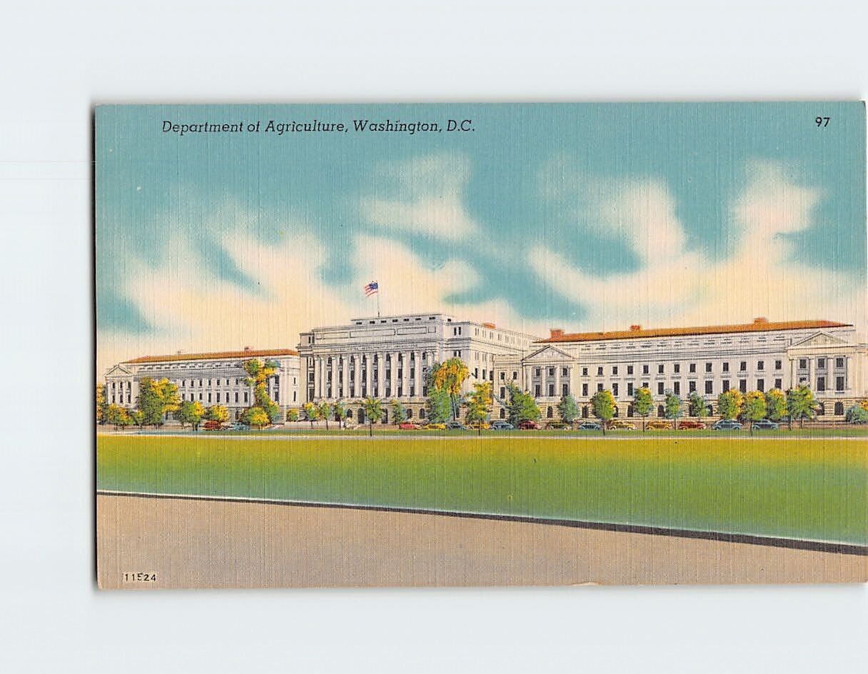 Postcard Department of Agriculture Washington DC