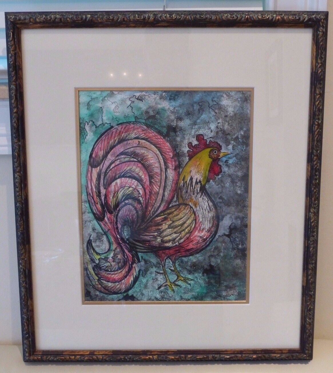 Original Watercolor Painting Signed by Artist and Nicely Framed