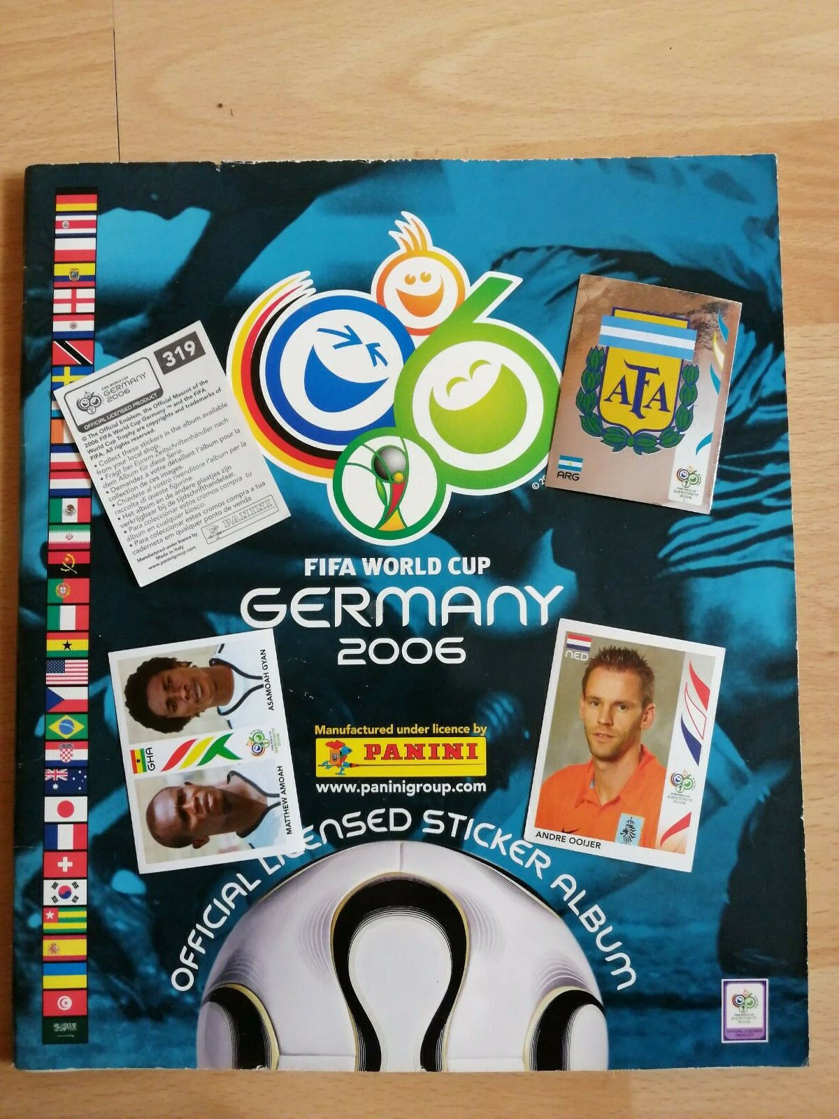 Panini FIFA World Cup Germany 2006 World Cup toilet 06 1/20/50/100 choose stickers