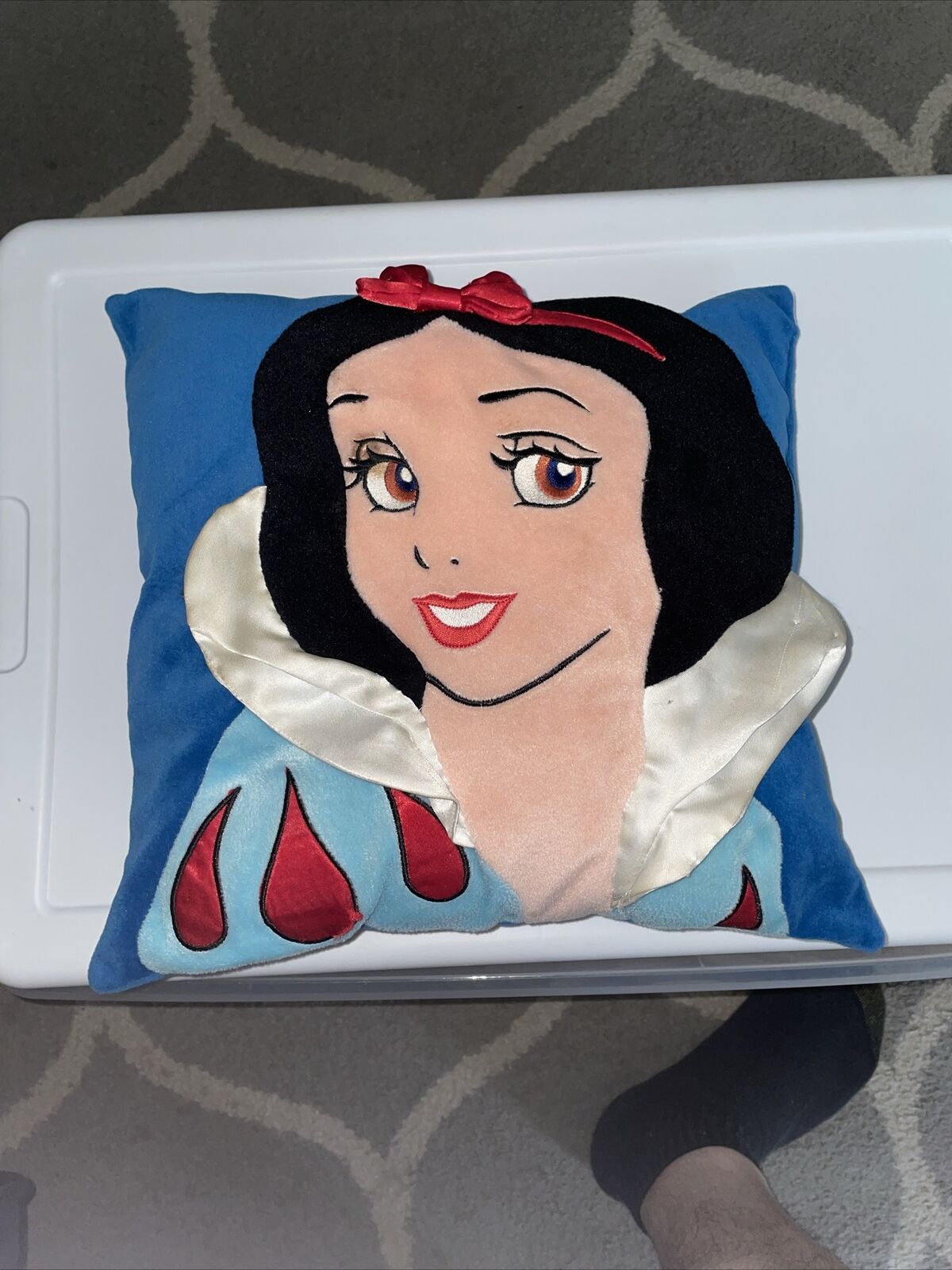 Snow White Vintage Plush Decorative Soft Pillow By Disney Home 12\