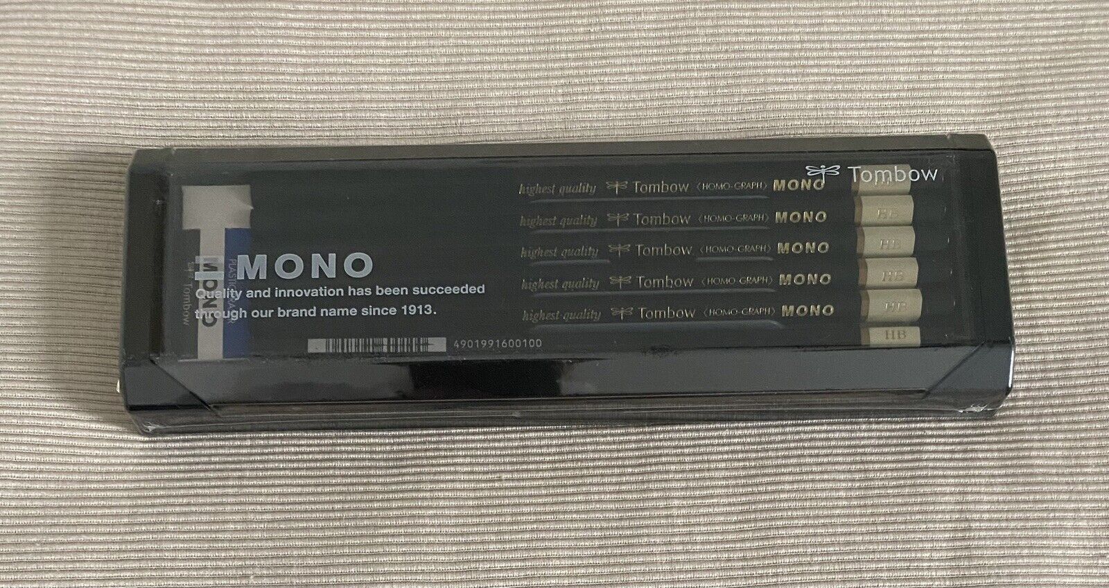 12 Japanese Vintage Pencil Tombow MONO NOS Box HB 2000s New