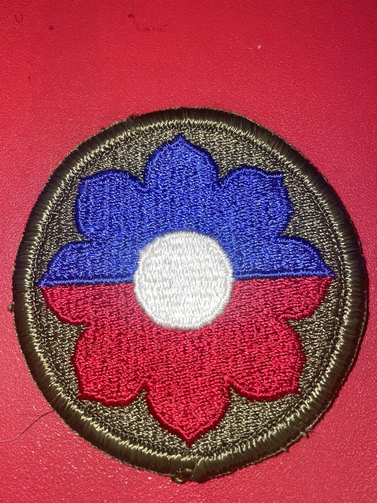 1970s-Modern Day 9th Infantry Division Patch(X)