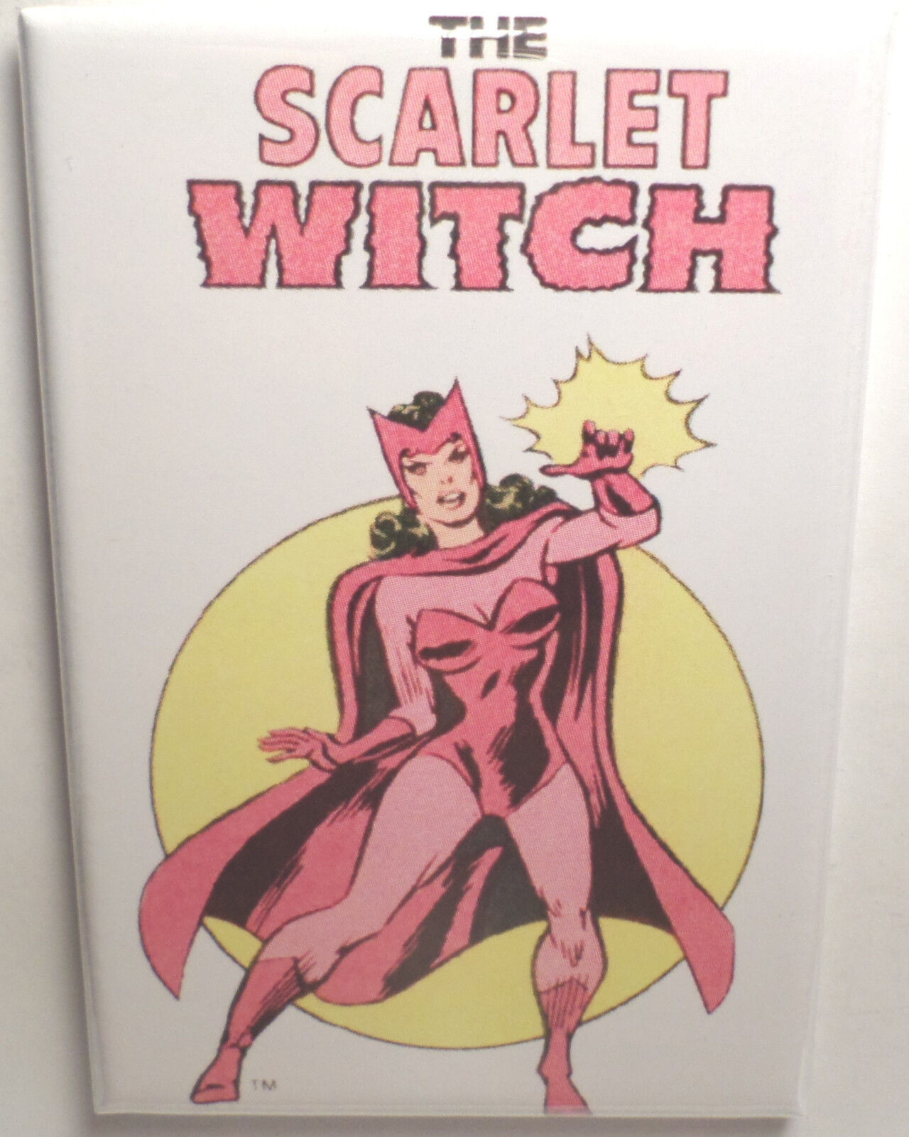 Scarlet Witch Vintage Card Art MAGNET 2\