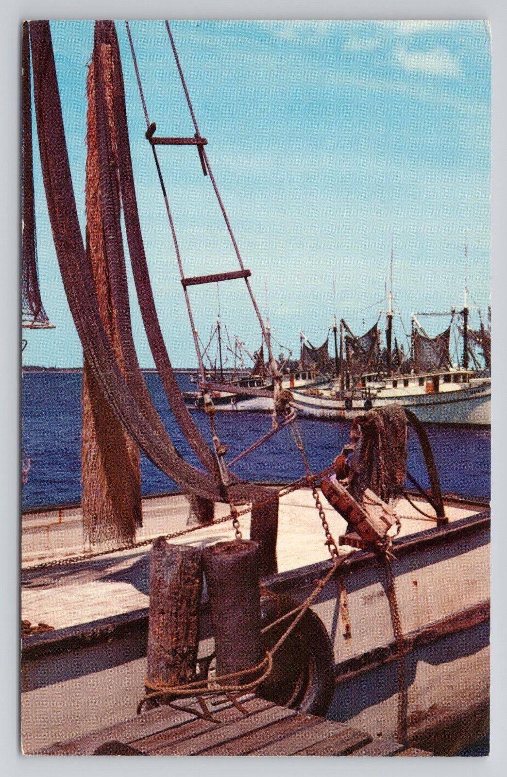 Postcard Shrimp Boats Shrimp Boats Fort Myers Florida