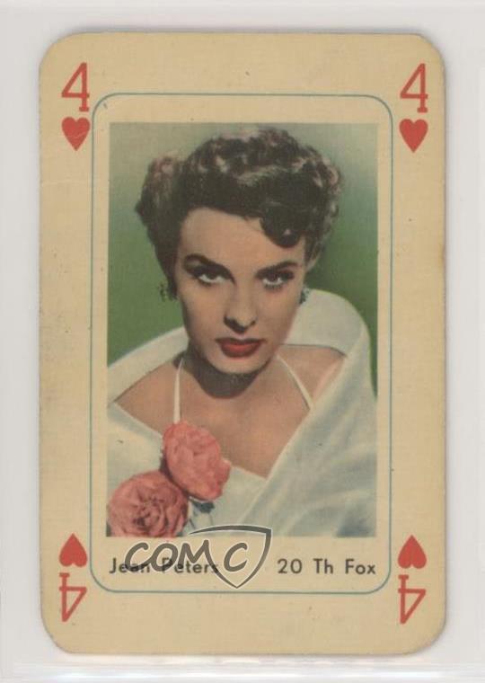 1959 Maple Leaf Playing Cards R 778-1 Jean Peters 0w6