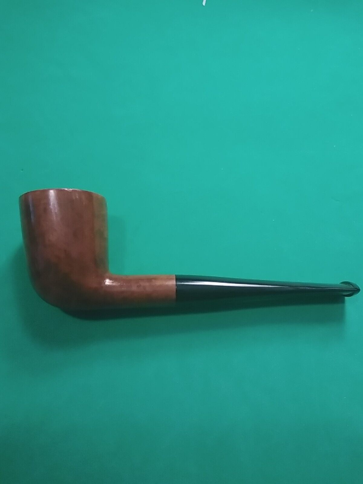 Briar Dublin style UNSMOKED Stamped Import Briar round stem Light Brown finish.