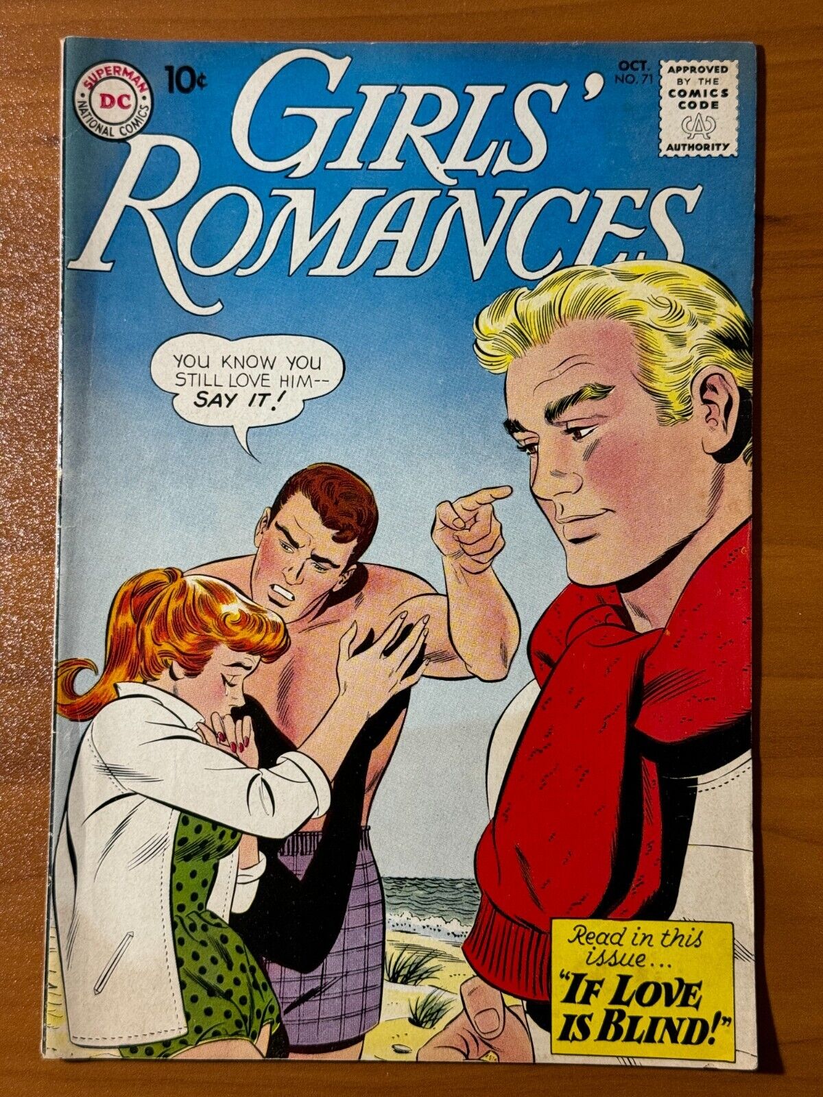 GIRLS\' ROMANCES No. 71 Oct 1960 Comic Book \