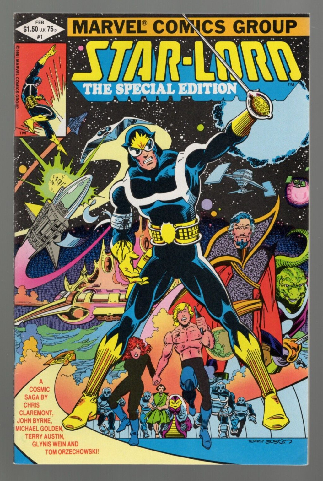 Star-Lord The Special Edition #1 Marvel 1982 NM+ 9.6