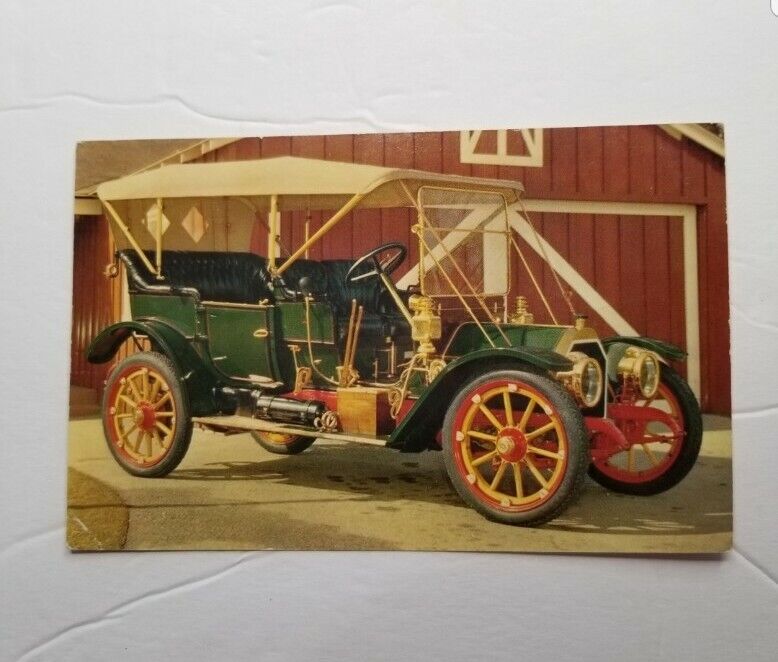 Vintage 1910 Stearns model 15  30  Touring Auto  Car Postcard