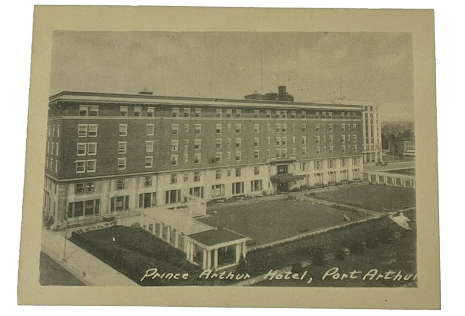 Vintage Photo Prince Arthur Hotel Port Arthur Ontario Canada