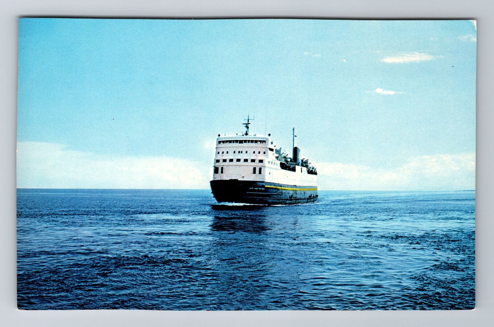 New Brunswick-MVS John Hamilton Grey, Ship, Antique, Vintage Souvenir Postcard