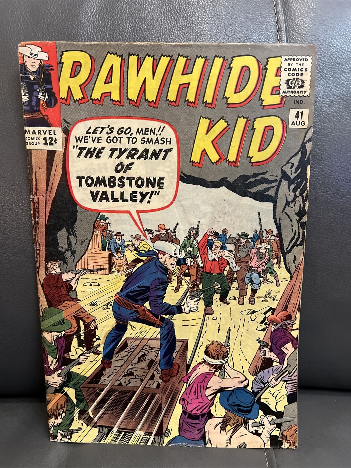 RAWHIDE KID #41, SCARCE EARLY SILVER, Aug 1963