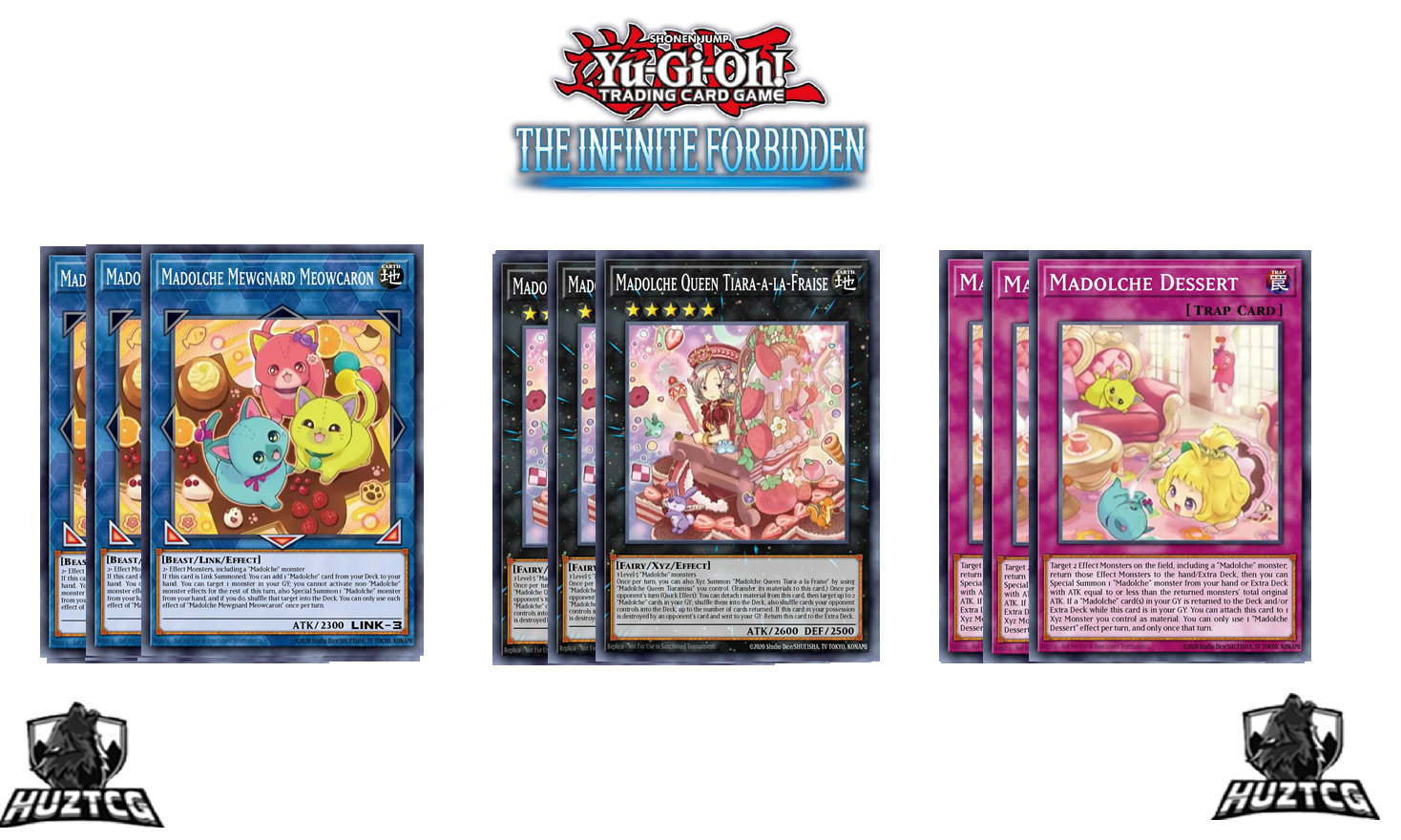 Yugioh - Madolche Complete Deck Core 9 Cards - INFO - PREORDER