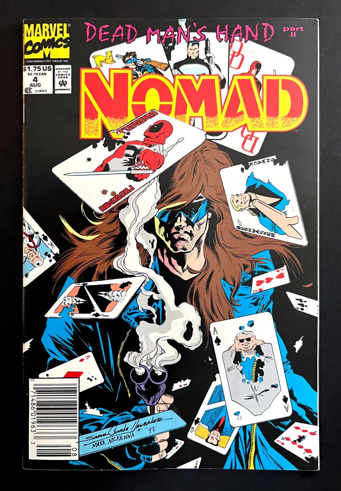 *Nomad* #4 Nice Newsstand Vs. Deadpool - Early Appearance Marvel 1992