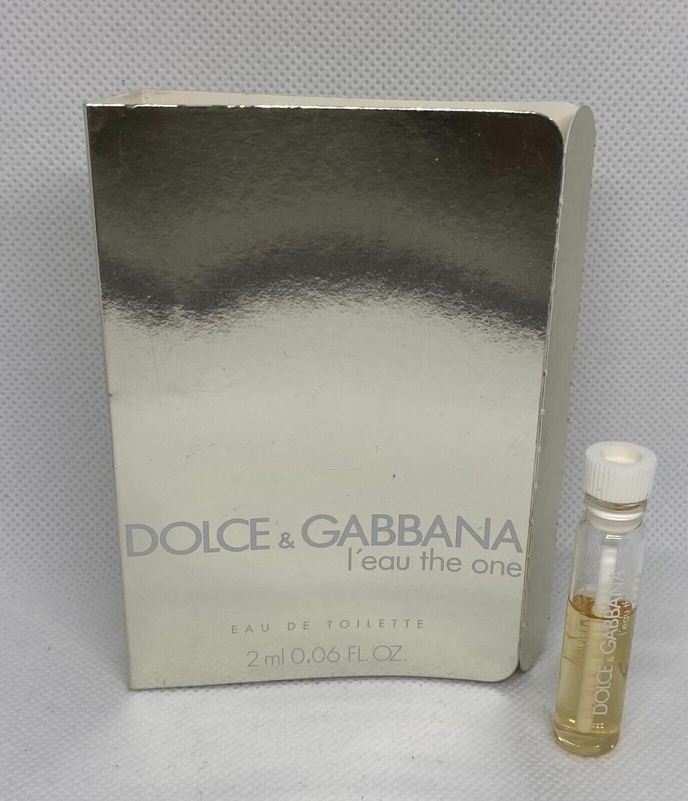 Vial Sample L\'Eau The One by Dolce & Gabbana Eau de Toilette Perfume Parfum