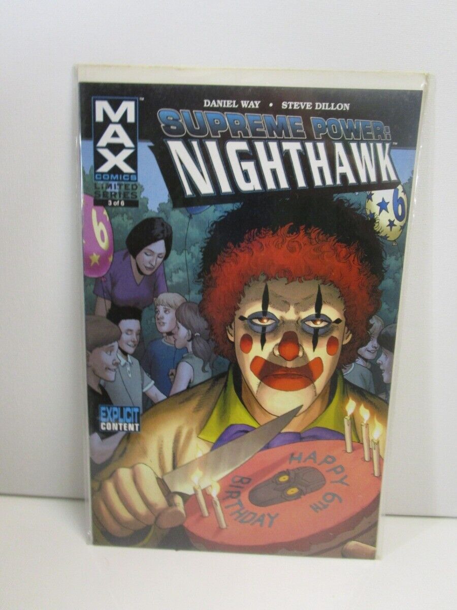 Supreme Power Nighthawk #3 Marvel Comics 2006 BAGGED BOARDED