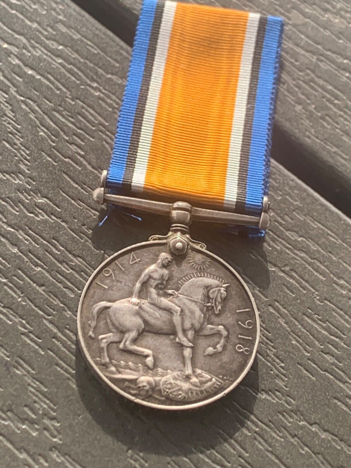 Canadian WW1 CEF War Medal to LT. C W Clark