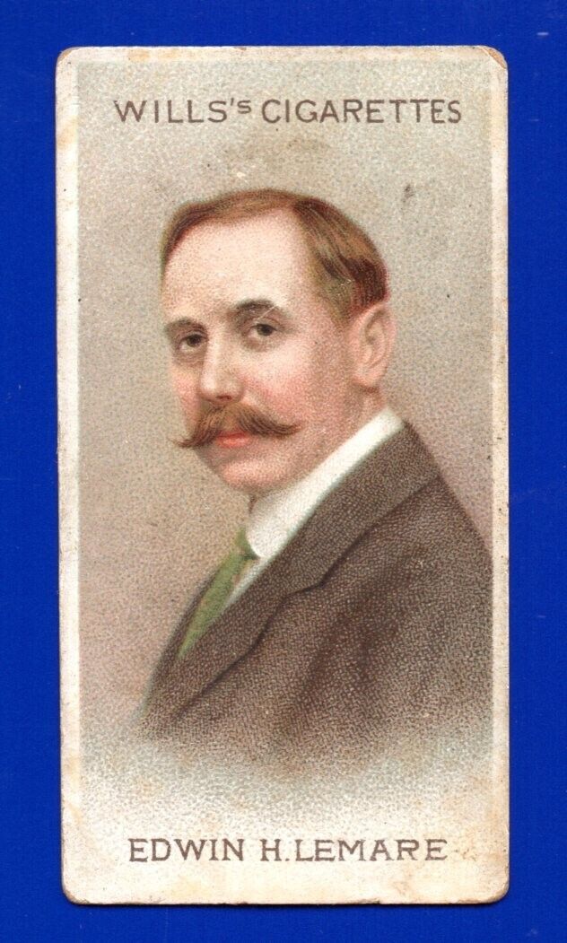 EDWIN H. LEMARE 1912 wills cigarettes MUSICAL CELEBRITIES #47 VERY GOOD