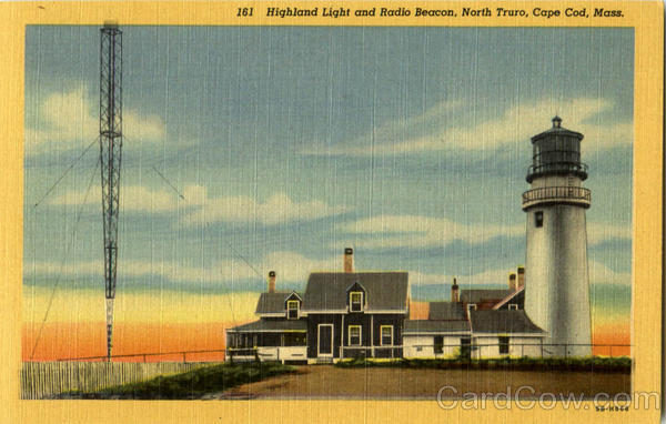 North Truro,MA Highland Light And Radio Beacon Barnstable County Massachusetts