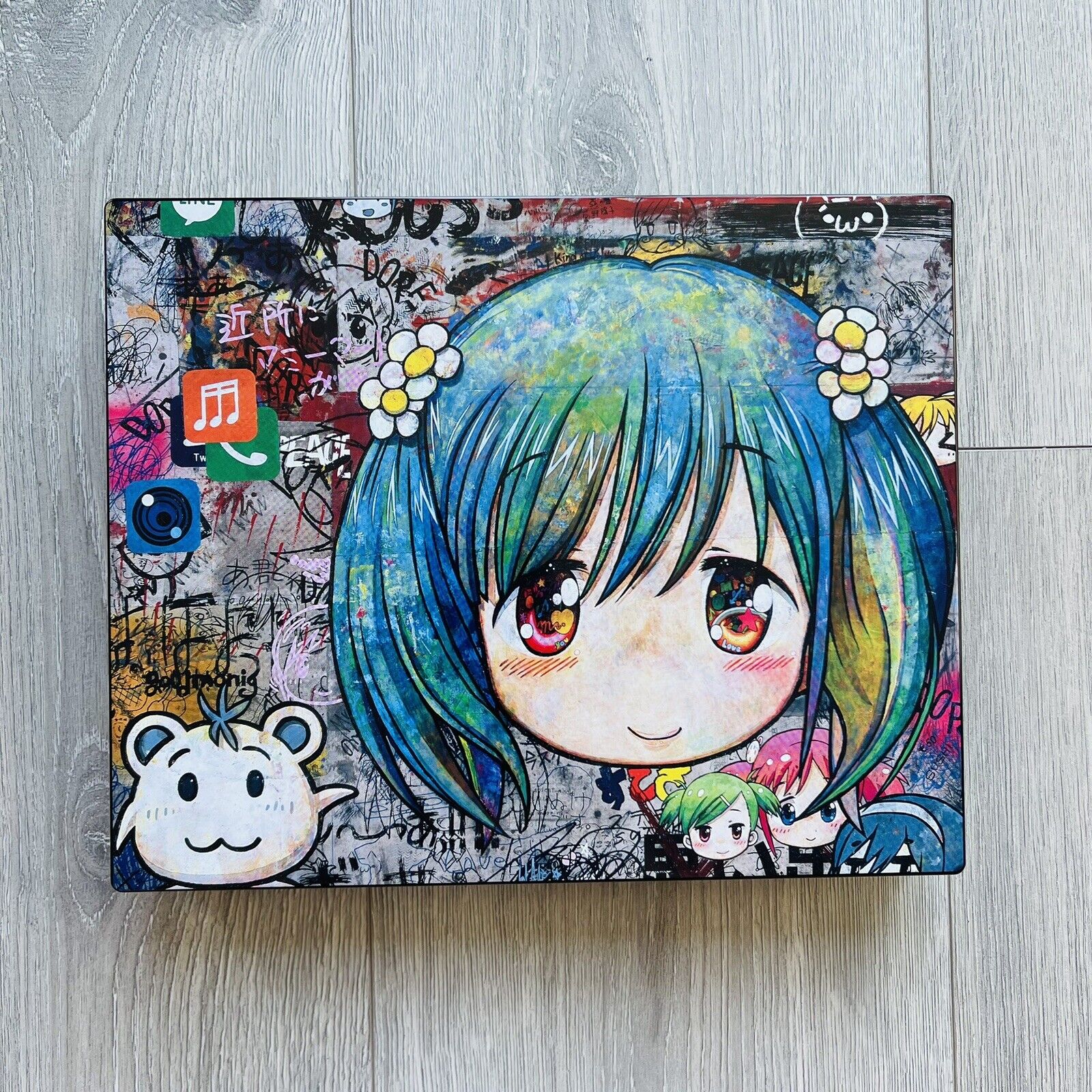 MR. Kaikai kiki Murakami collectible Japan Tin Box misteryanen