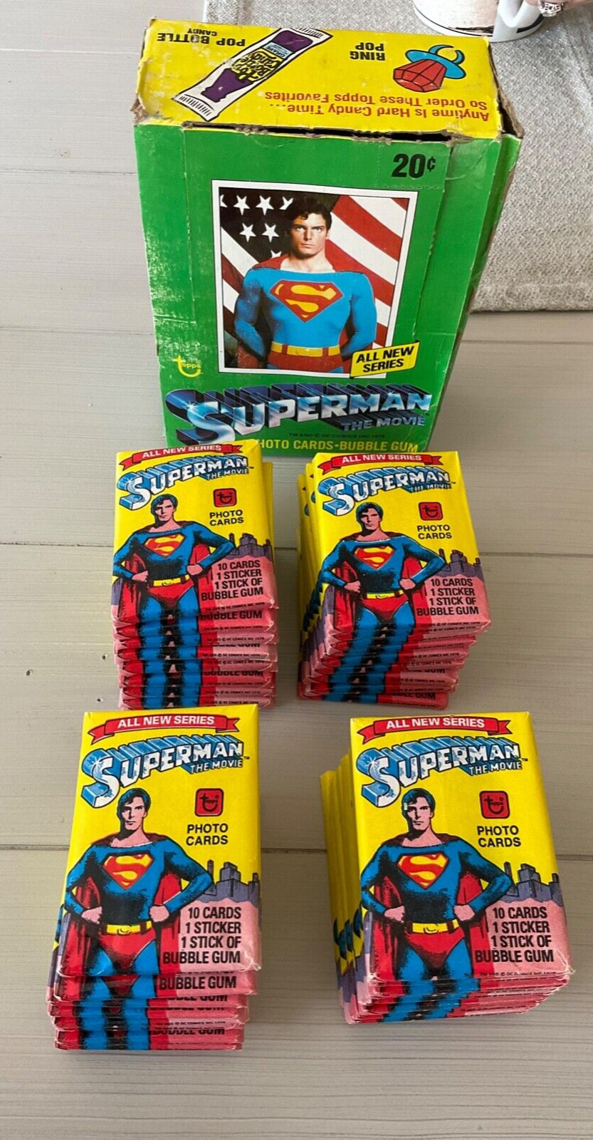 1978 Topps SUPERMAN Series 2 (DC Comics) - Sealed Wax Pack