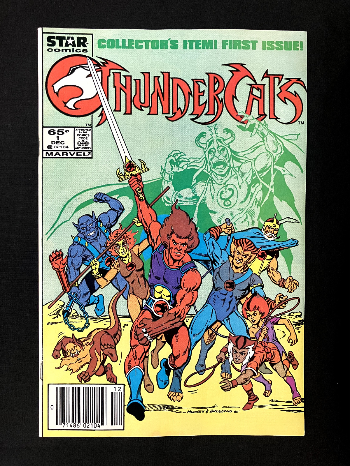 Thundercats #1 (1st Series) Marvel Comics Dec 1985