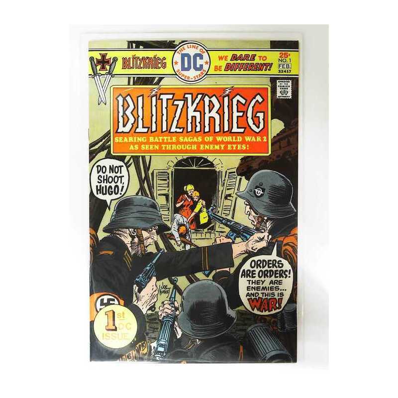 Blitzkrieg (1976 series) #1 in Very Fine condition. DC comics [g%