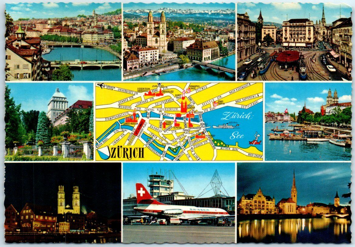 Postcard - Zürich, Switzerland