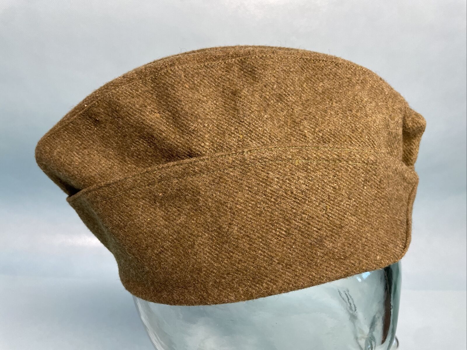 1918 WW1 Wool Overseas Garrison Cap Size 6 7/8 Sager & Slotoroff