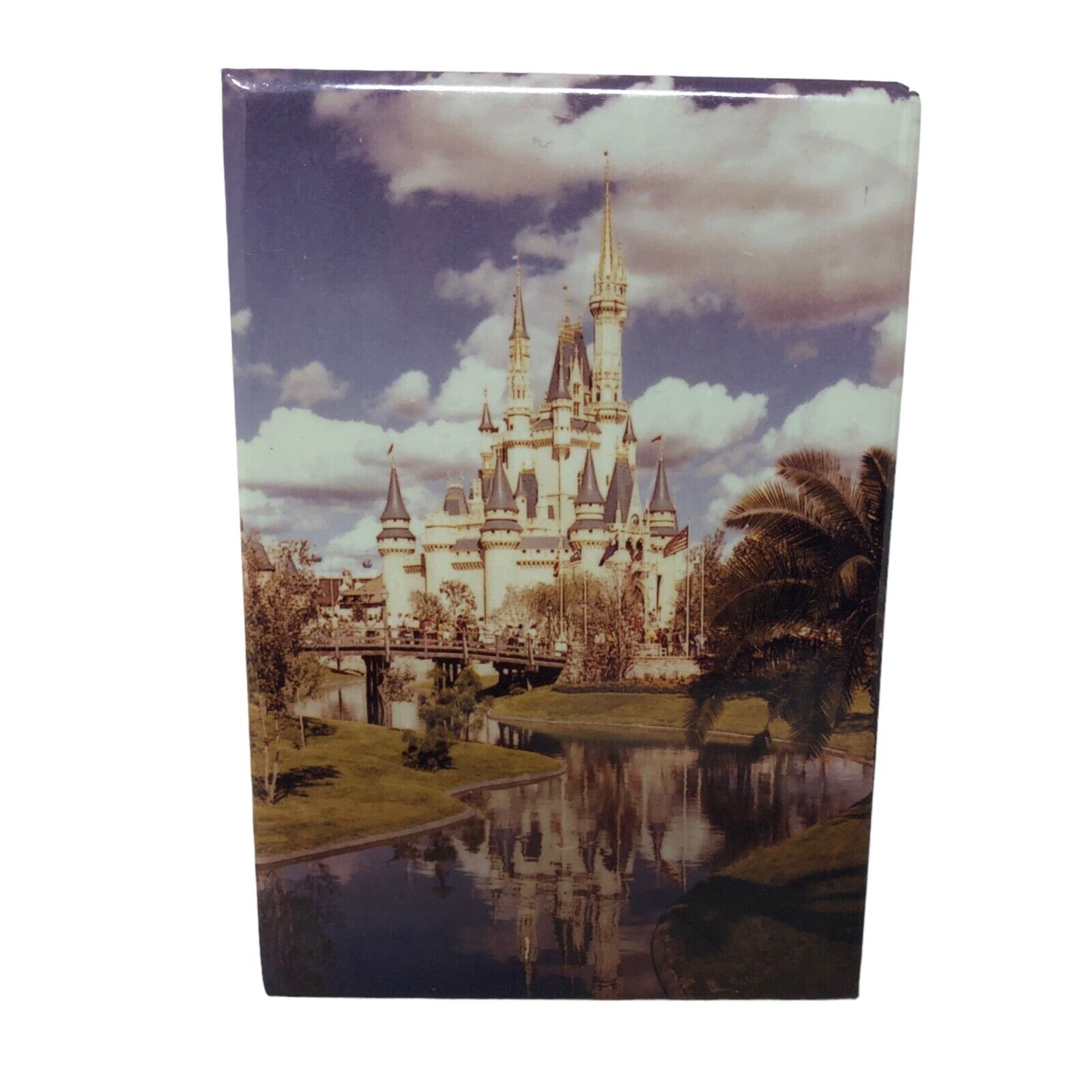 VTG Disney ATA-BOY Walt Disneyworld Magic Kingdom Castle Fridge Magnet 3\