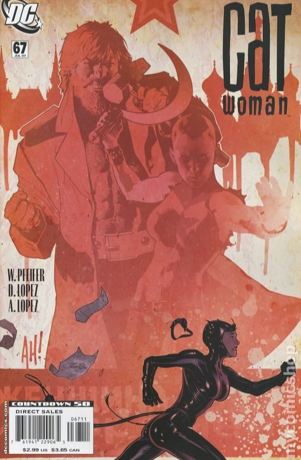 Catwoman #67 VF/NM 9.0 2007 Stock Image
