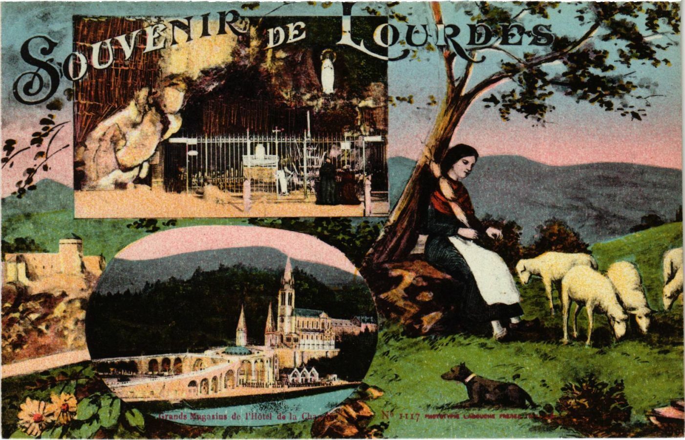 CPA Souvenir de Lourdes (993268)