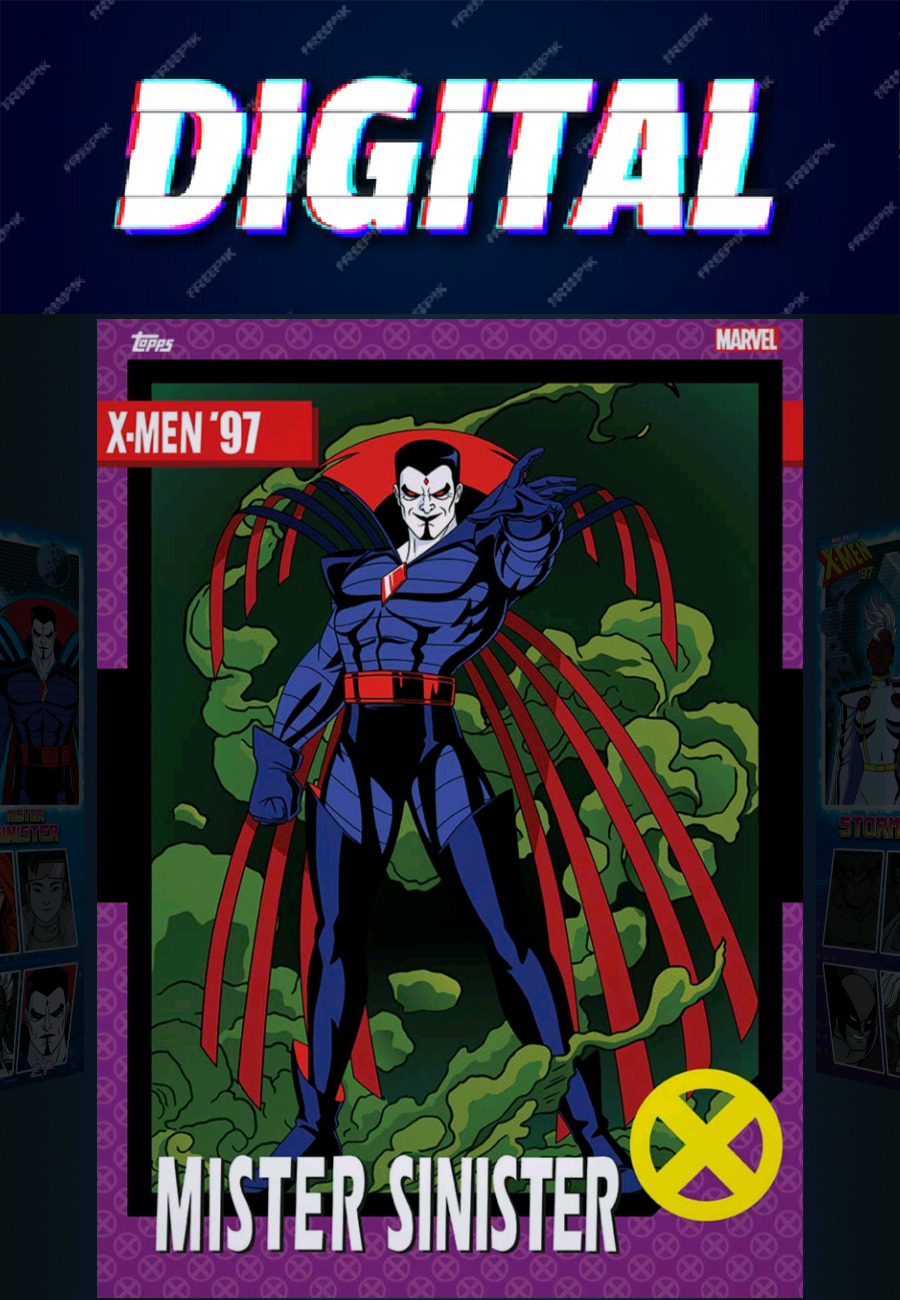 Topps Marvel X-Men '97 Collection Vintage X-Men '24 EPIC Mister Sinister