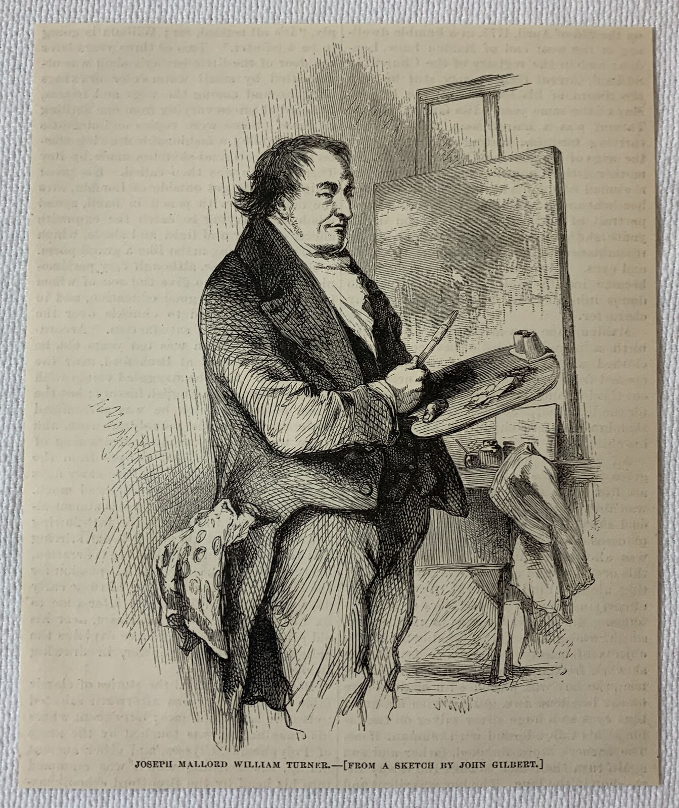 1878 magazine engraving ~ JOSEPH MALLORD WILLIAM TURNER