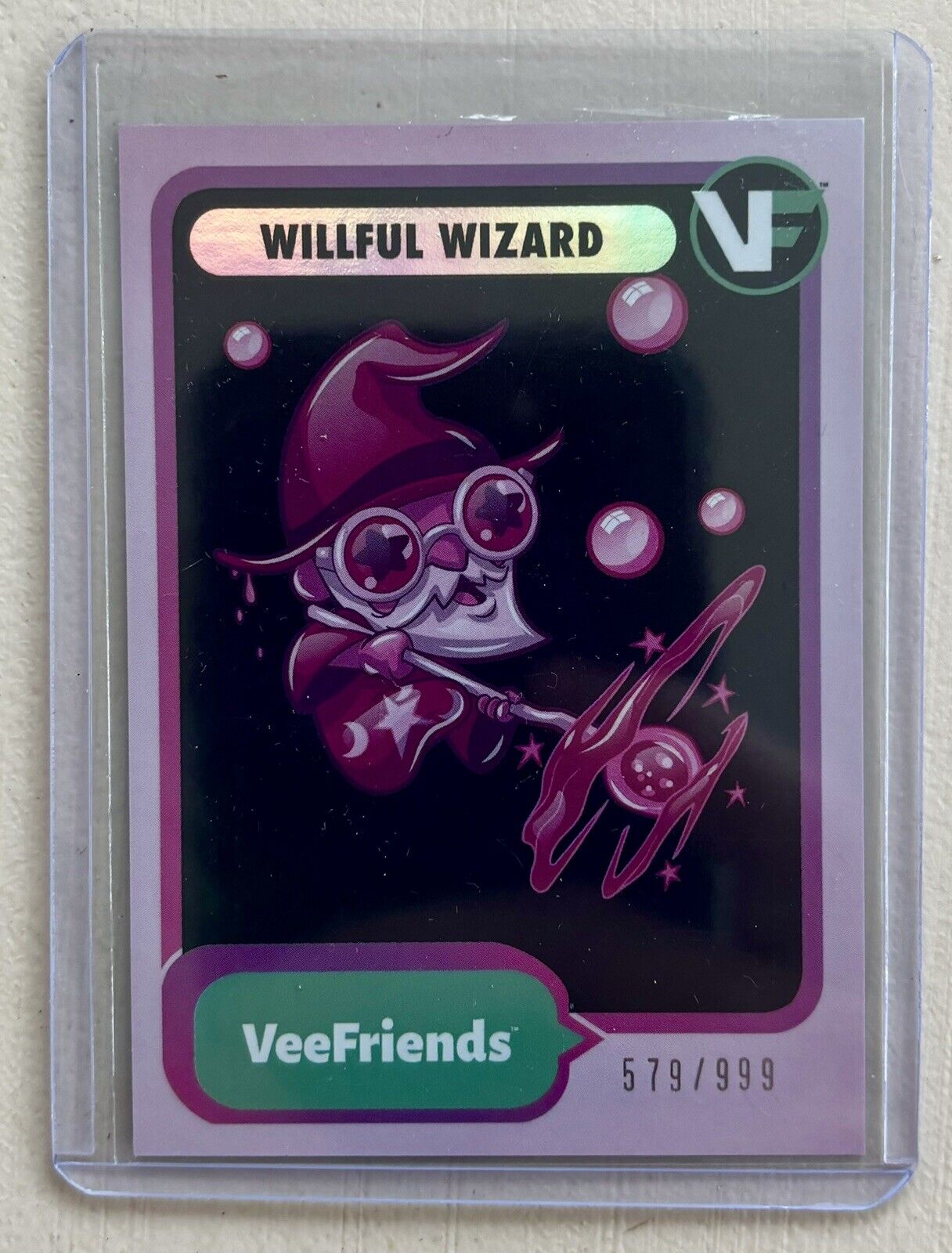 Gary Vee Willful Wizard 2023 National Exclusive VeeFriends Bubblegum Pink /999