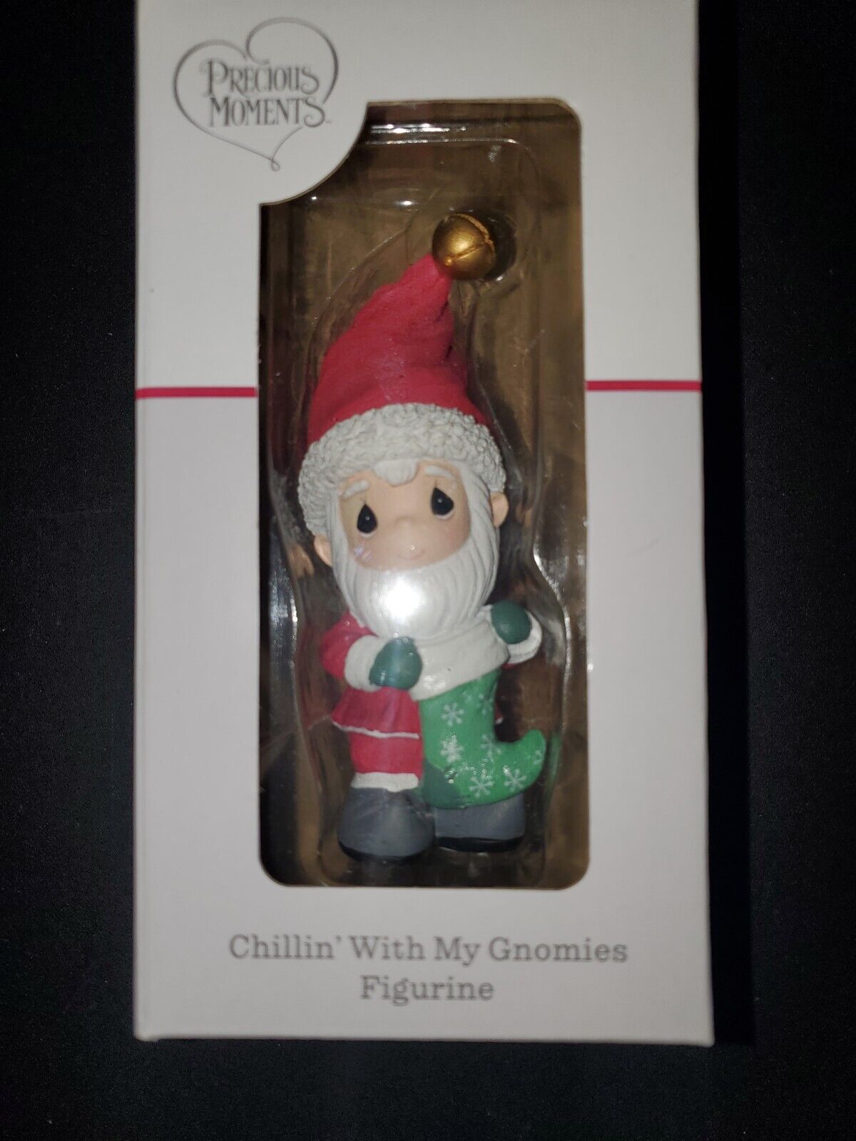 PRECIOUS MOMENTS Christmas Chillen With My Gnomies Figurine New