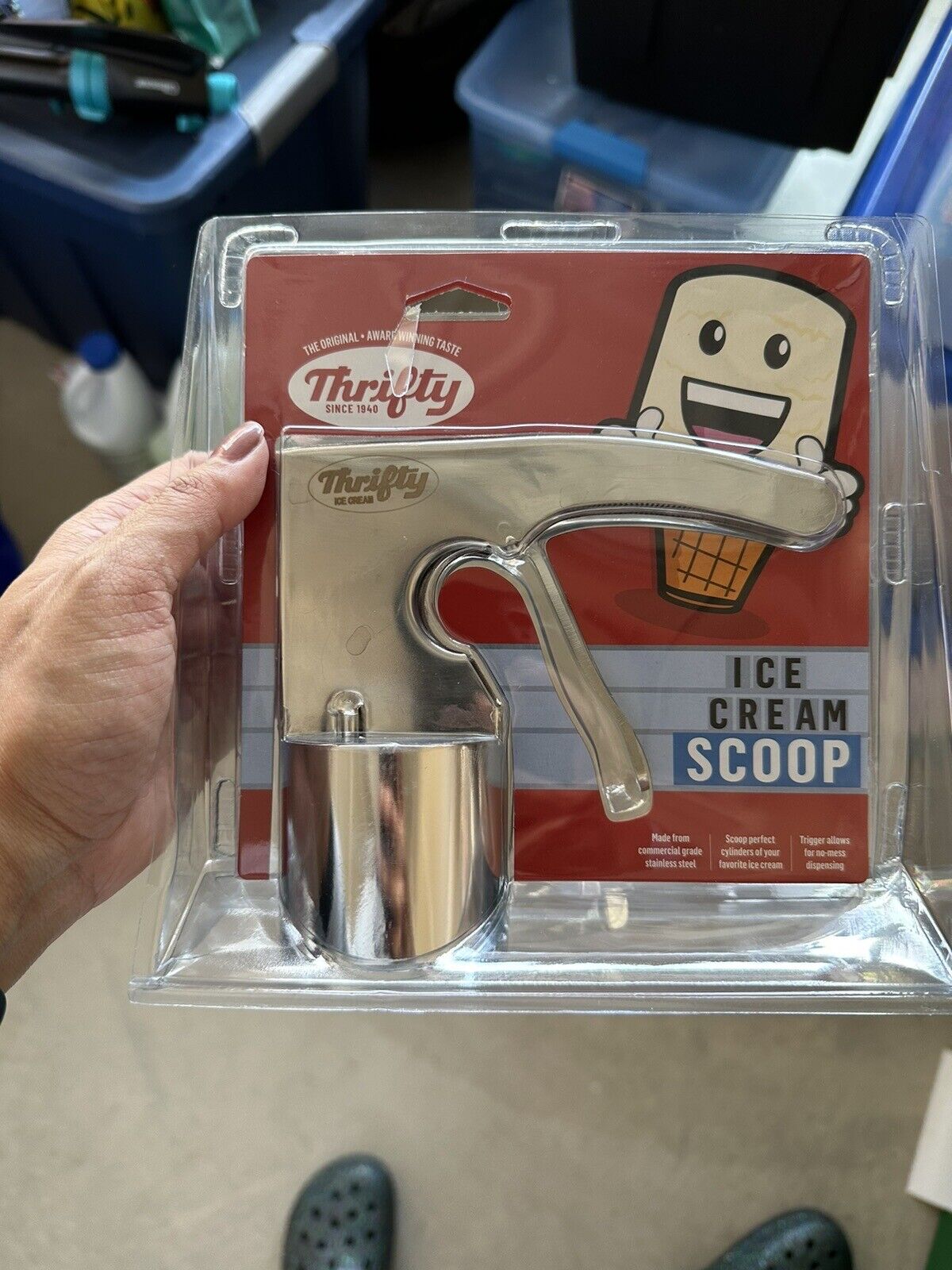 Thrifty / Rite Aid Old Fashioned Ice Cream Scoop - New