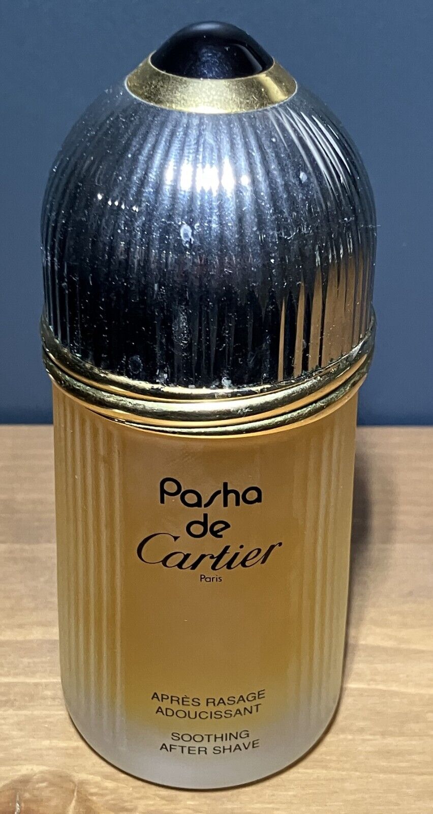 Pasha de Cartier Soothing After Shave Discontinued 3.3 Oz / 100ml / 90% Full
