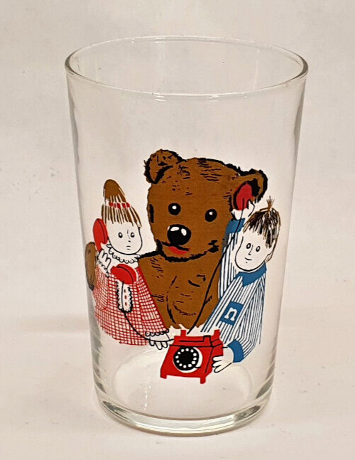 Antique Glass Bonne Night the Little Ortf Teddy Restharrow Nicolas Collection