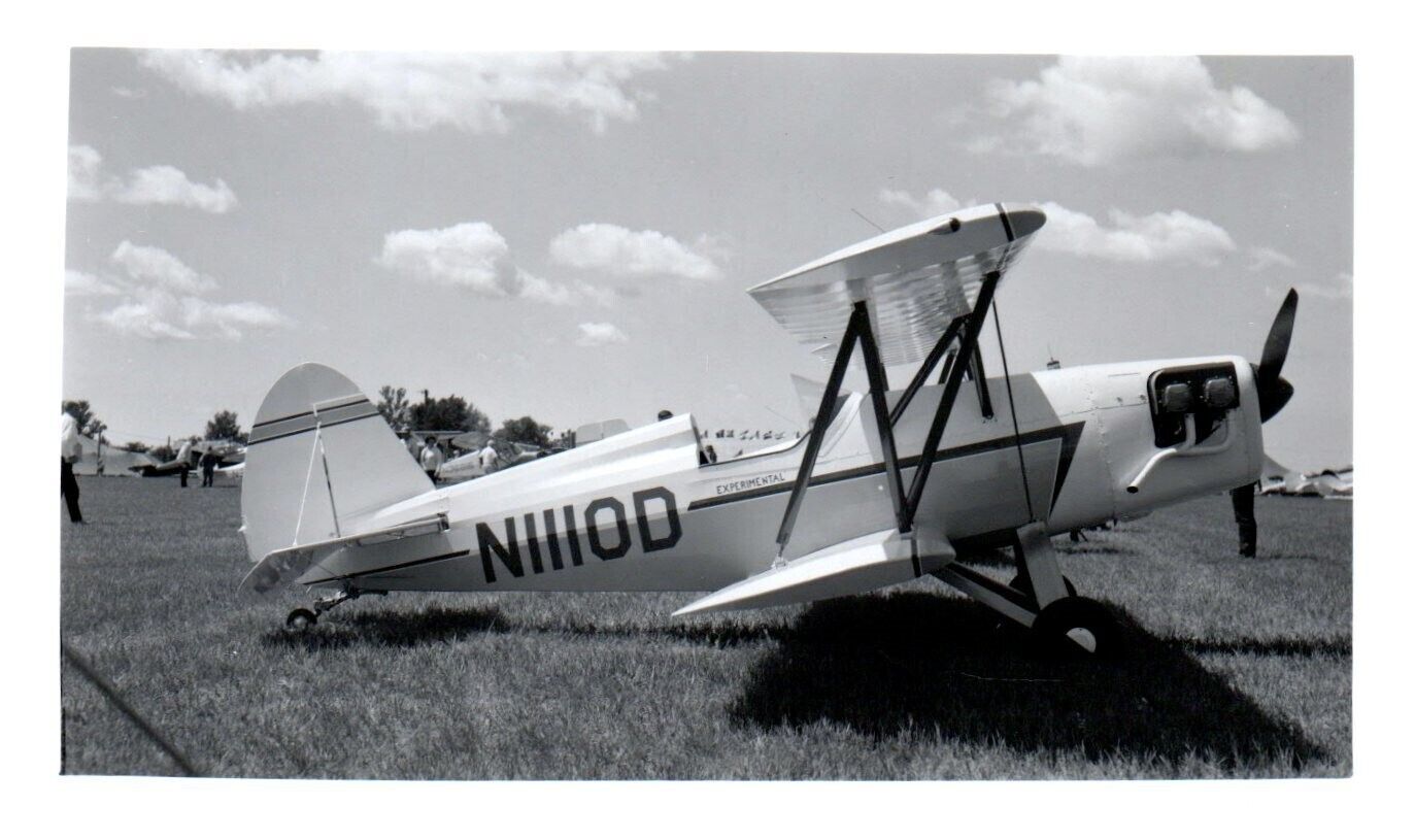 EAA Biplane Vintage Original Unpublished Photograph 4.5x2.75 NIIIOD Experimental