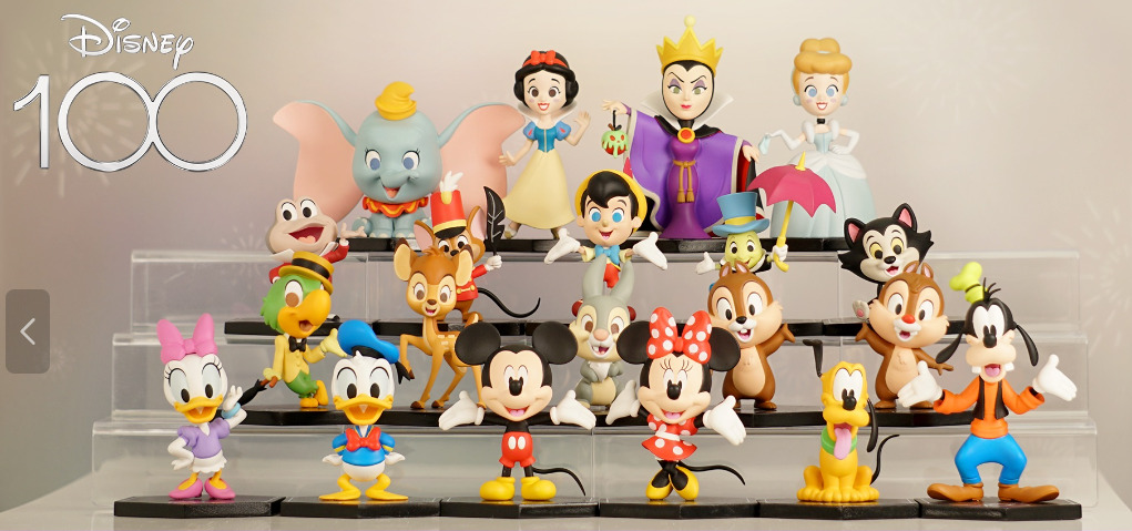 Disney100 Mini Figure Collection Vol.1 Assorted Box All 20 types set Disney100