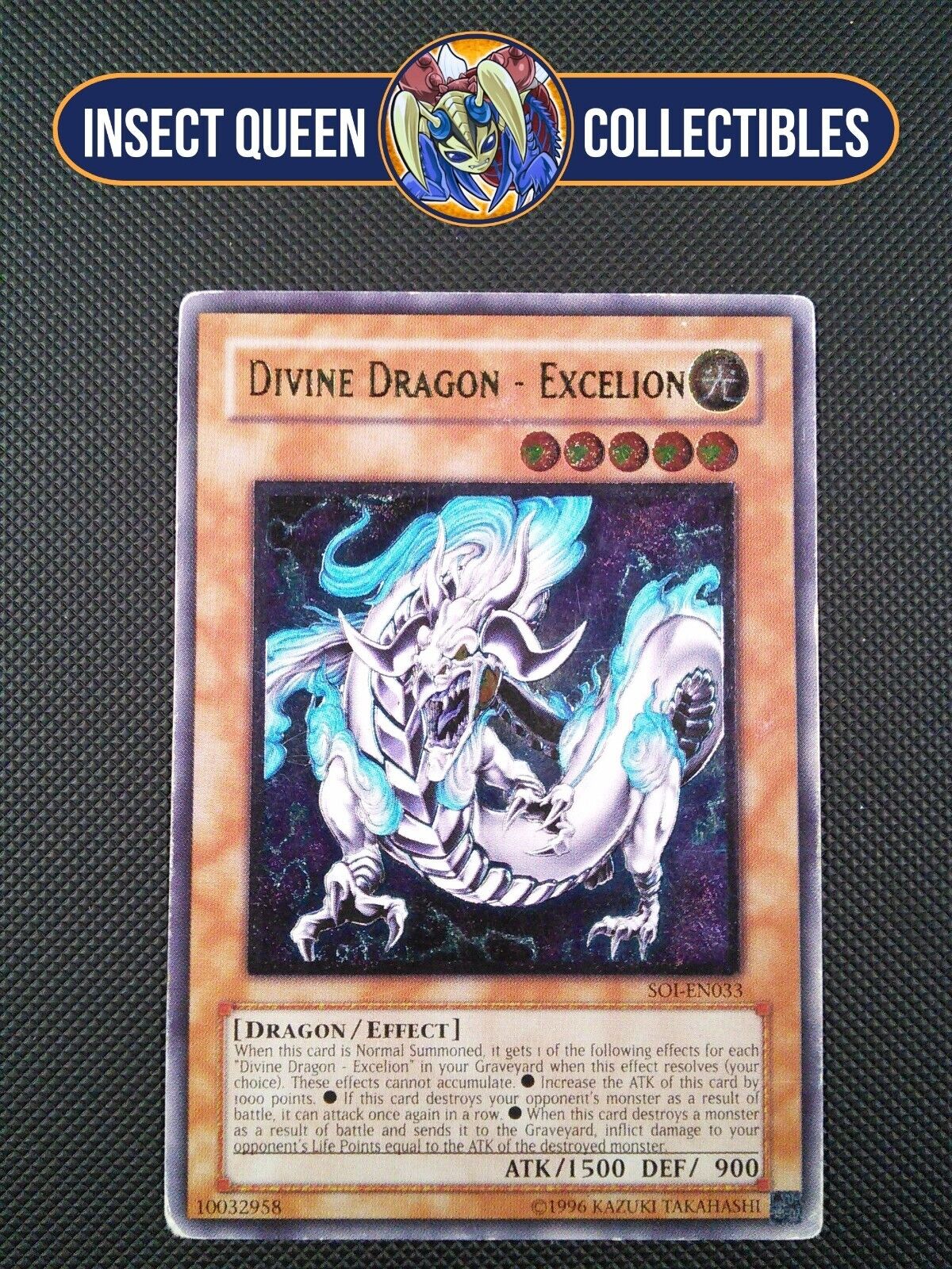 Divine Dragon - Excelion SOI-EN033 Ultimate Rare Yu-Gi-Oh