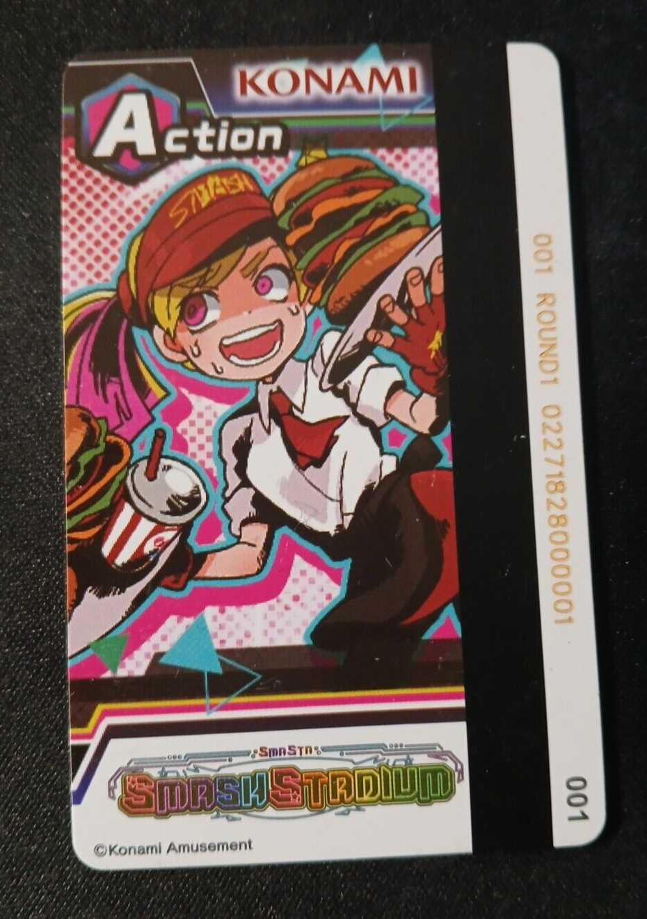 Konami Smash Stadium Round 1 Rare Card “A” Action