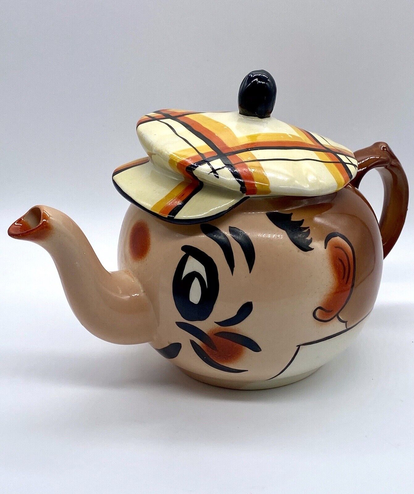 Vintage Anthropomorphic Elephant Teapot Wade England Kitschy Cute Retro