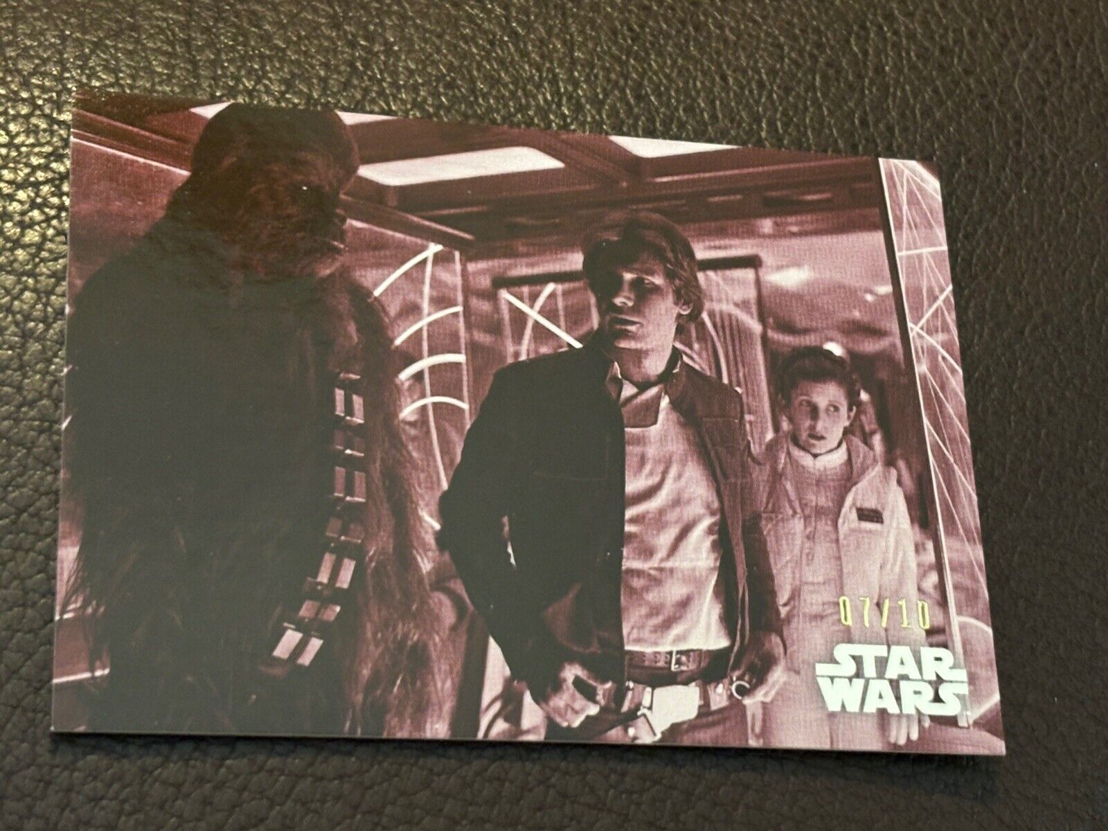 2019 Topps Star Wars Empire Strikes Back Black & White Red Hue /10 Card 14 NM