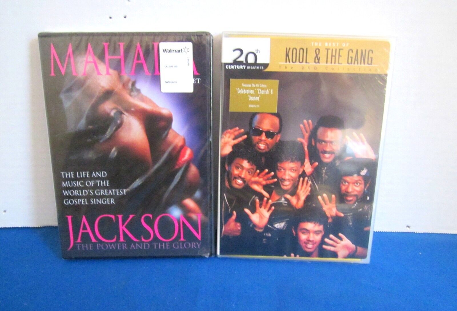 WHOLESALE LOT 2 NEW SEALED MUSIC DVDS MAHALIA JACKSON/ KOOL &THE GANG