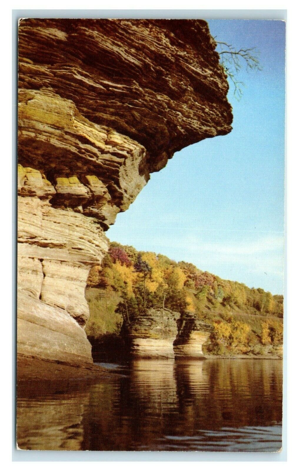 Postcard Inkstand, Dells of the Wisconsin River L25
