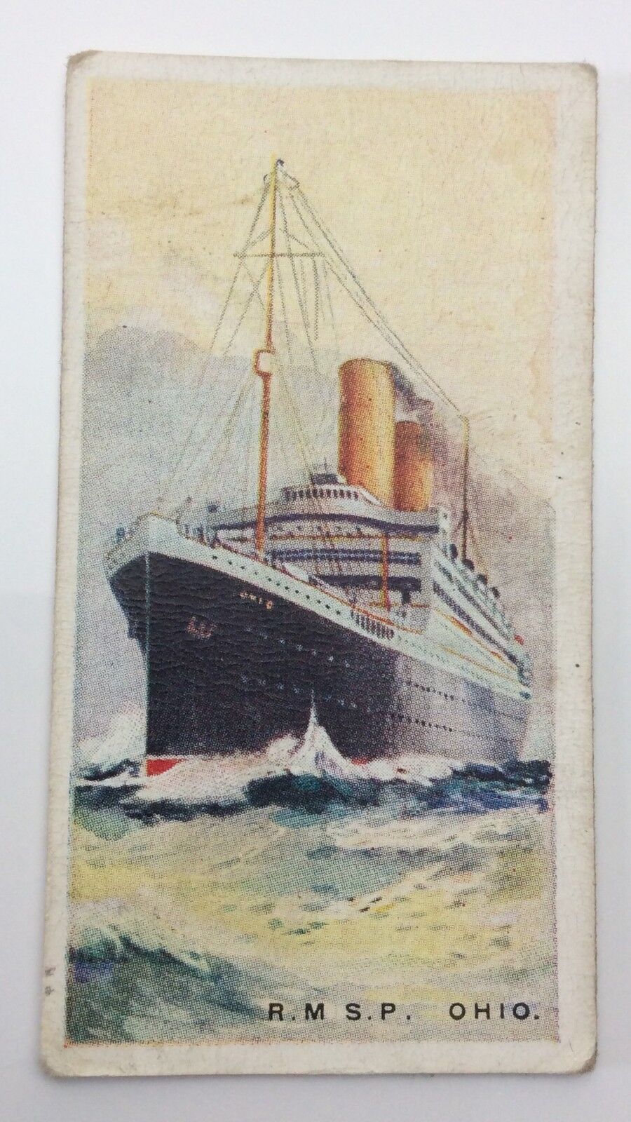 Merchant Ships World RMSP Ohio Vessel Imperial Tobacco Card 32 F157