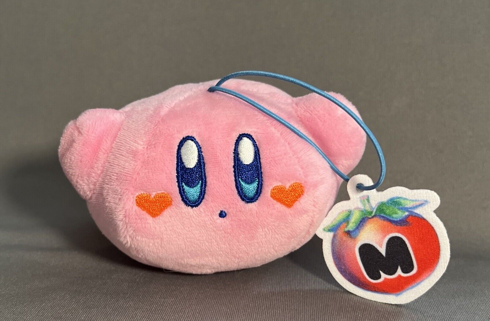 Kirby x Monet Collab Mascot Nintendo Heart Warming Small Mini Plush Maxim Tomato